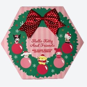2/$50 NEW Hello Kitty & Friends Mini Charm Bracelet Advent Calendar/Gift Box 💝🎁